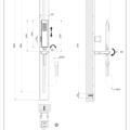 ISPA SHOWER 41144 rysunek techniczny