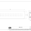 ISPA SHOWER 41175 rysunek techniczny