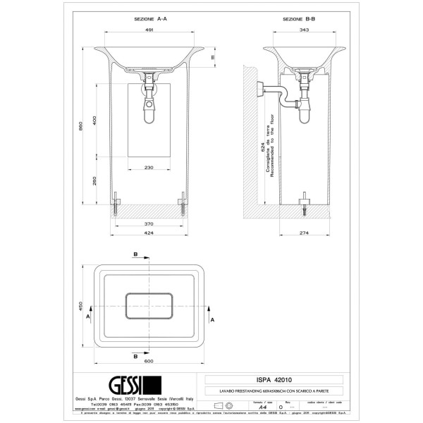 Gessi-ISPA-WASHBASINS-42010-Umywalka-wolnostojaca-z-Cristalplant®-bialy-matowy-bez-przelewu-wiele-kolorow-rys-techniczny.jpg ISPA WASHBASINS 42010 rysunek techniczny