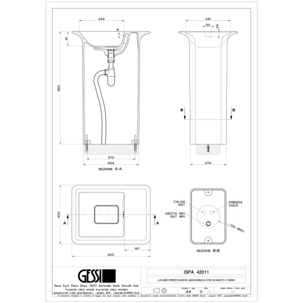Gessi-ISPA-WASHBASINS-42011-Umywalka-wolnostojaca-z-Cristalplant®-bialy-matowy-z-przelewem-wiele-kolorow-rys-techniczny.jpg ISPA WASHBASINS 42011 rysunek techniczny