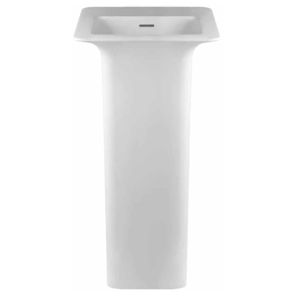 Gessi ISPA WASHBASINS 42012 Umywalka wolnostojaca z Cristalplant® bialy matowy z przelewem wiele kolorow