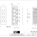 ISPA WELLNESS 43105+41506 rysunek techniczny
