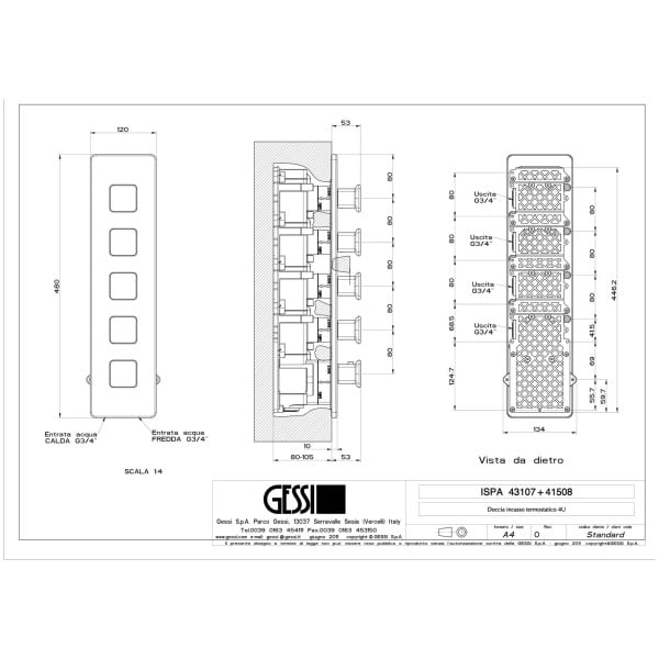 Gessi-ISPA-WELLNESS-43107-41508-Bateria-termostatyczna-podtynkowa-4-obiegowa-high-capacity-przylacza-3-4--wiele-kolorow-rys-techniczny.jpg ISPA WELLNESS 43107+41508 rysunek techniczny