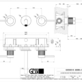 MECCANICA 45089+54292 rysunek techniczny