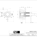 MECCANICA 54197+54283 rysunek techniczny