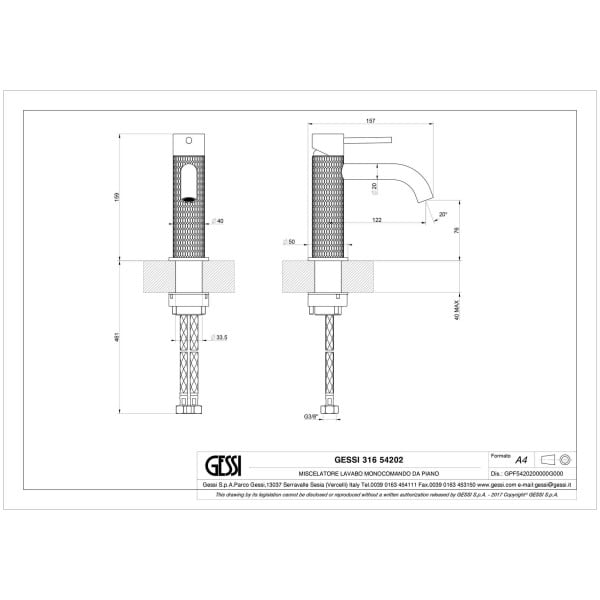 Gessi-MECCANICA-54202-Bateria-umywalkowa-wiele-kolorow-rys-techniczny.jpg MECCANICA 54202 rysunek techniczny