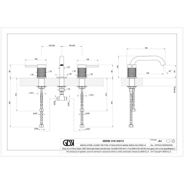 Gessi-MECCANICA-54213-Bateria-umywalkowa-trzyotworowa-z-wylewka-wiele-kolorow-rys-techniczny.jpg MECCANICA 54213 rysunek techniczny