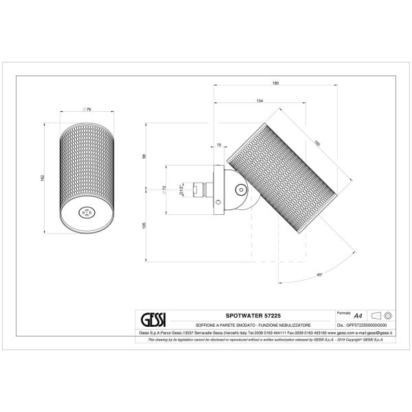 Gessi-MECCANICA-57225-Deszczownica-scienna-regulowana-z-antilimestone-przylacze-1-2-wiele-kolorow-rys-techniczny.jpg MECCANICA 57225 rysunek techniczny