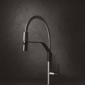 Gessi MESH 60005 Bateria kuchenna z obrotowa wylewka z dwoma trybami strumienia wody Otwor montazowy baterii 335 mm Wylewka obrotowa 360 ° Srednic wiele kolorow 599