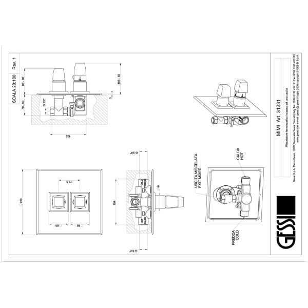 Gessi-MIMI-09255-31232-Bateria-termostatyczna-z-przylaczami-3-4-filtrami-i-przelacznikiem-jednoobiegowym-1-2-z-glowica-ceramiczna-wiele-kolorow-rys-techniczny.jpg MIMI 09255+31232 rysunek techniczny