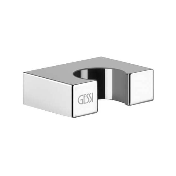 Gessi MIMI 20157 Uchwyt sluchawki prysznicowej wiele kolorow 031 Chrom 149 Finox 299 Czarny XL 706 Czarny Metal PVD 030 Miedź PVD 707 Czarny metal szczotkowany PVD 708 Miedź szczotkowana PVD