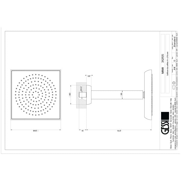 Gessi-MIMI-31255-Deszczownica-sufitowa-dlugosc-270-mm-z-regulacja-antilimestone-przylaczami-1-2-wiele-kolorow-rys-techniczny.jpg MIMI 31255 rysunek techniczny