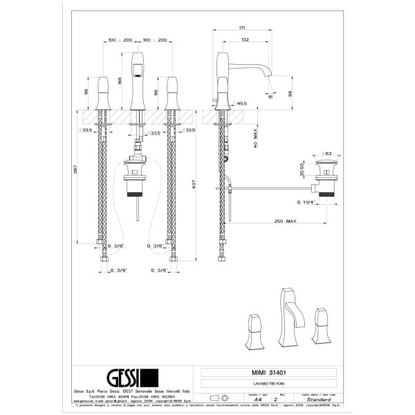 Gessi-MIMI-31401-Bateria-umywalkowa-trzyotworowa-z-wylewka-korkiem-automatycznym-Zasieg-wylewki-132-mm-wiele-kolorow-rys-techniczny.jpg MIMI 31401 rysunek techniczny