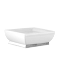 Gessi MIMI ACCESSORIES 33226 Mydelniczka z bialej ceramiki wiele kolorow 031 Chrom 080 Złoty CCP 149 Finox