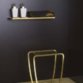 Gessi MIMI ACCESSORIES 33341 Wolnostojacy wieszak na reczniki wiele kolorow 031 Chrom 080 Złoty CCP 149 Finox