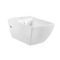 Gessi MIMI SANITARY 37515 Bidet scienny z ceramiki White Europe Ceramic z przelewem i centralnym otworem na baterie bidetowa wiele kolorow 518 Biały Europe Ceramic 531 532