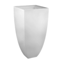 Gessi MIMI WASHBASINS 37501 Umywalka stojaca w Ceramilux® jasna biel z mocowaniem do podlogi i odplywem posadzkowym wiele kolorow 517 Ceramilux