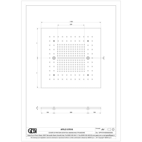 Gessi-MINIMALI-57016-Element-zewnetrzny-cover-do-wielofunkcyjnej-deszczownicy-500x500-mm-wiele-kolorow-rys-techniczny.jpg MINIMALI 57016 rysunek techniczny