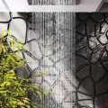 Gessi MINIMALI 57811 Deszczownica wielofunkcyjna 350x500 mm do montazu w suficie podwieszanym wiele kolorow 238 Polerowana lustrzana stal