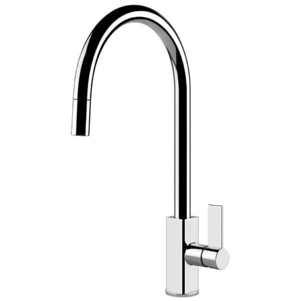 Gessi MONACO 17163 Bateria kuchenna jednouchwytowa z wyciagana wylewka wiele kolorow 031 Chrom