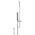 Gessi OVALE 23142 Drazek prysznicowy ze sluchawka prysznicowa z antilimestone elastyczny waz 150 m z przylaczem weza prysznicowego wiele kolorow 031 Chrom 149 Finox 279 Biały CN 299 Czarny XL