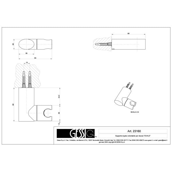 Gessi-OVALE-23160-Uchwyt-sluchawki-prysznicowej-z-regulacja-wiele-kolorow-rys-techniczny.jpg OVALE 23160 rysunek techniczny