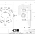 OVALE 46112+23110 rysunek techniczny