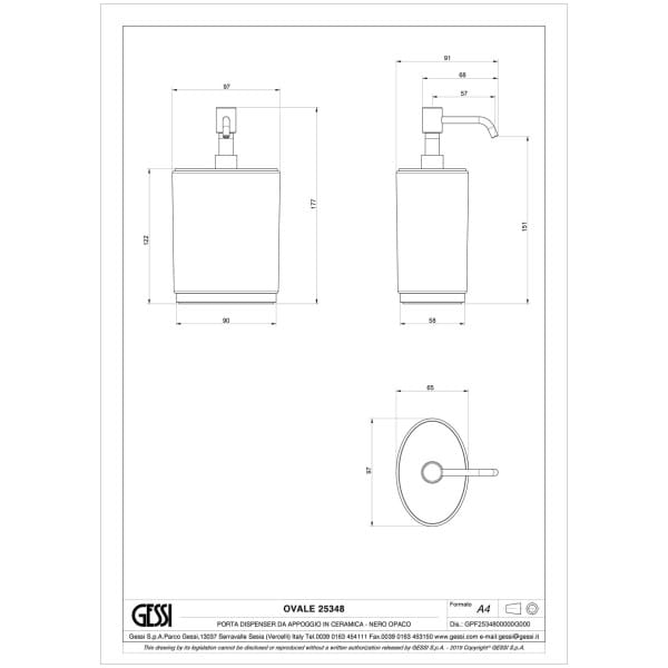 Gessi-OVALE-ACCESSORIES-25348-Dozownik-do-mydla-w-kolorze-czarnym-wiele-kolorow-rys-techniczny.jpg OVALE ACCESSORIES 25348 rysunek techniczny