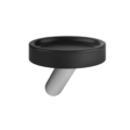Gessi OVALE ACCESSORIES 25612 Mydelniczka scienna czarna wiele kolorow 031 Chrom 149 Finox 279 Biały CN 299 Czarny XL