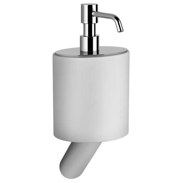 Gessi-OVALE-ACCESSORIES-25615-Dozownik-do-mydla-scienny-w-kolorze-bialym-wiele-kolorow.jpg Gessi OVALE ACCESSORIES 25615 Dozownik do mydla scienny w kolorze bialym wiele kolorow 031 Chrom 149 Finox 279 Biały CN 299 Czarny XL