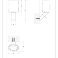 OVALE ACCESSORIES 25618 rysunek techniczny