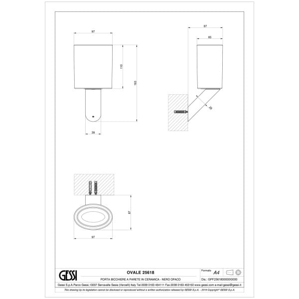 Gessi-OVALE-ACCESSORIES-25618-Kubek-z-uchwytem-sciennym-w-kolorze-czarnym-wiele-kolorow-rys-techniczny.jpg OVALE ACCESSORIES 25618 rysunek techniczny