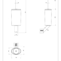 OVALE ACCESSORIES 25621 rysunek techniczny