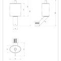 OVALE ACCESSORIES 25624 rysunek techniczny