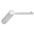 Gessi OVALE ACCESSORIES 25655 Uchwyt scienny na papier toaletowy pionowy lub poziomy wiele kolorow 031 Chrom 149 Finox 279 Biały CN 299 Czarny XL