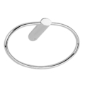 Gessi OVALE ACCESSORIES 25709 Wieszak pierscien na recznik wiele kolorow 031 Chrom 149 Finox 279 Biały CN 299 Czarny XL