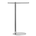 Gessi OVALE ACCESSORIES 25739 Wolnostojacy wieszak na reczniki wiele kolorow 031 Chrom 279 Biały CN 299 Czarny XL