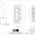 OVALE WELLNESS 43103+43044 rysunek techniczny