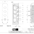 OVALE WELLNESS 43105+43046 rysunek techniczny