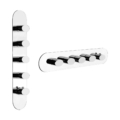 Gessi OVALE WELLNESS 43107 43048 Bateria podtynkowa termostatyczna 4 obiegowa high capacity przylacza 3 4 wiele kolorow 031 Chrom 149 Finox 079 Biały CN 299 Czarny XL