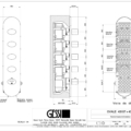 OVALE WELLNESS 43107+43048 rysunek techniczny