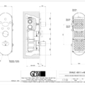 OVALE WELLNESS 43111+43052 rysunek techniczny