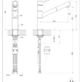 OXYGENE CUCINA 23530 rysunek techniczny