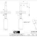 OXYGENE CUCINA 29651 rysunek techniczny