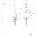 OXYGENE CUCINA 50309 rysunek techniczny