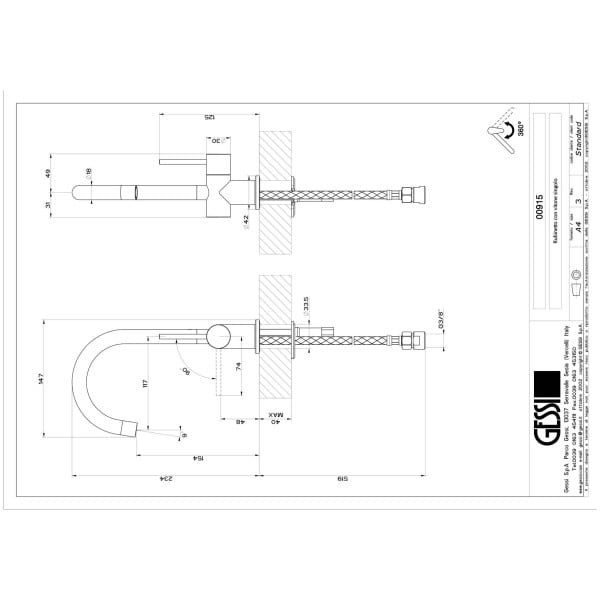 Gessi-OXYGENE-CUCINA-915-Bateria-kuchenna-z-obrotowa-wylewka-360-°-do-zimnej-wody-wiele-kolorow-rys-techniczny.jpg OXYGENE CUCINA 915 rysunek techniczny