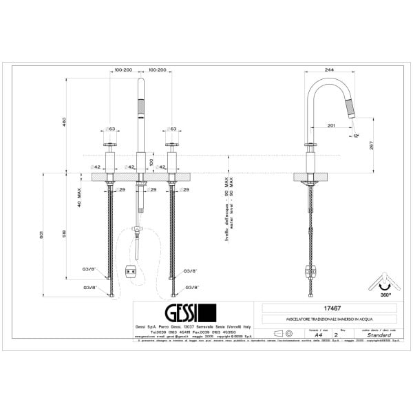 Gessi-OXYGENE-CUCINA-HT-17467-Bateria-kuchenna-zlewozmywakowa-trzyotworowa-z-wyciagana-i-obrotowa-wylewka-360-°-z-pojedynczym-strumieniem-wody-wiele-kolorow-rys-techniczny.jpg OXYGENE CUCINA H.T. 17467 rysunek techniczny