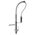 Gessi OXYGENE CUCINA HT 941 Bateria kuchenna z obrotowa wylewka 360 ° i dodatkowa wyciagana wylewka antilmestone z zaworem zwrotnym wiele kolorow 031 Chrom 149 Finox