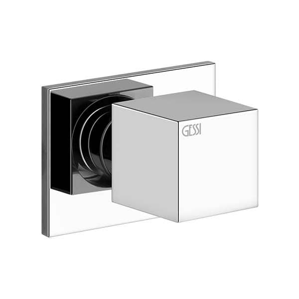 Gessi RETTANGOLO 09271 20175 Zawor przelaczajacy wiele kolorow 031 Chrom 149 Finox 299 Czarny XL 706 Czarny Metal PVD 030 Miedź PVD 707 Czarny metal szczotkowany PVD 708 Miedź szczotkowana PVD
