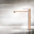 Gessi RETTANGOLO 11923 Bateria umywalkowa nablatowa z korkiem automatycznym Zasieg wylewki 213 mm wiele kolorow 031 Chrom 149 Finox 299 Czarny XL 706 Czarny Metal PVD 030 Miedź PVD 707 Czarny metal szczotkowany PVD 708 Miedź szczotkowana PVD